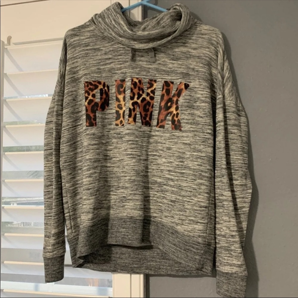 Vs pink leopard sweater
